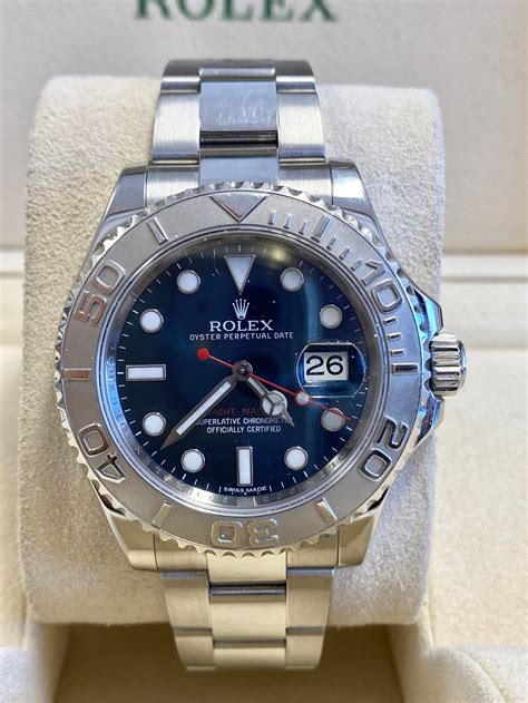 blue face yachtmaster rolex|yacht master Rolex blue face.